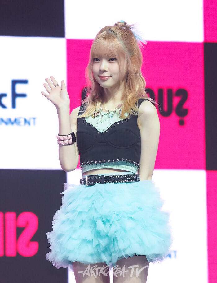 유니스(UNIS) 첫 번째 싱글 앨범 '큐리어스'(CURIOUS) 발매 기념 쇼케이스(코토코) 2024.08.06 사진 ⓒ 아트코리아방송 이용선 기자​