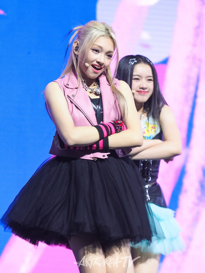 유니스(UNIS) 첫 번째 싱글 앨범 '큐리어스'(CURIOUS) 발매 기념 쇼케이스. 2024.08.06 사진 ⓒ 아트코리아방송 이용선 기자​