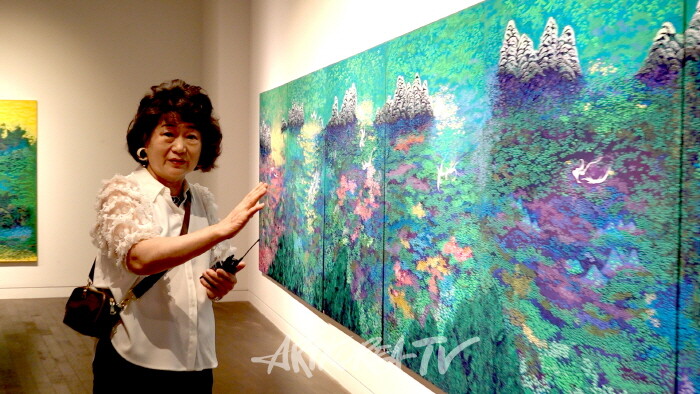최승애 풀점묘법 '몽유도원도 500년, 그 이후'전