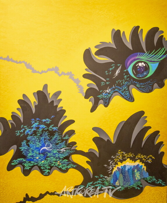 최승애 풀점묘법 '몽유도원도 500년, 그 이후'전