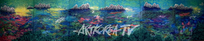 최승애 풀점묘법 '몽유도원도 500년, 그 이후'전