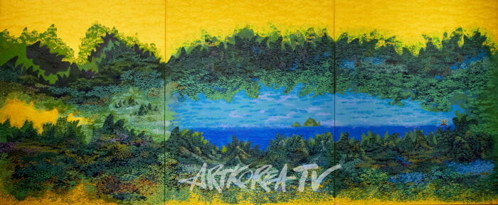 최승애 풀점묘법 '몽유도원도 500년, 그 이후'전