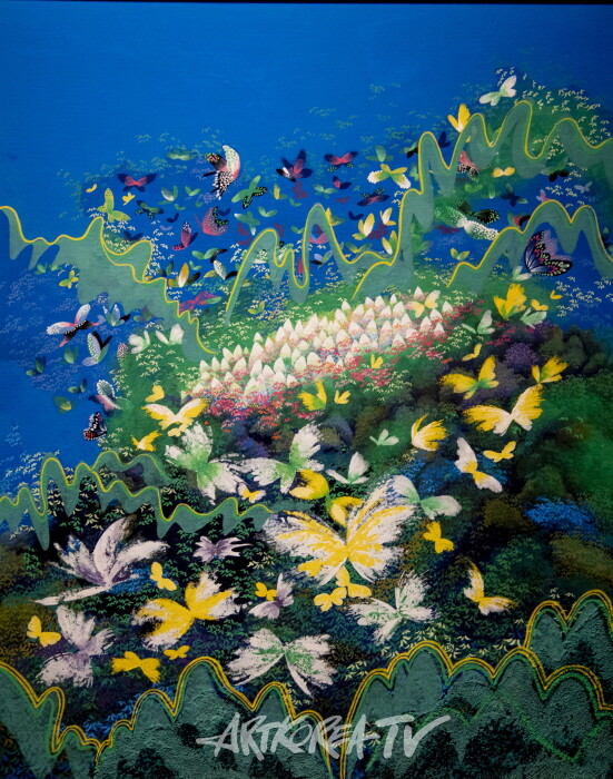 최승애 풀점묘법 '몽유도원도 500년, 그 이후'전