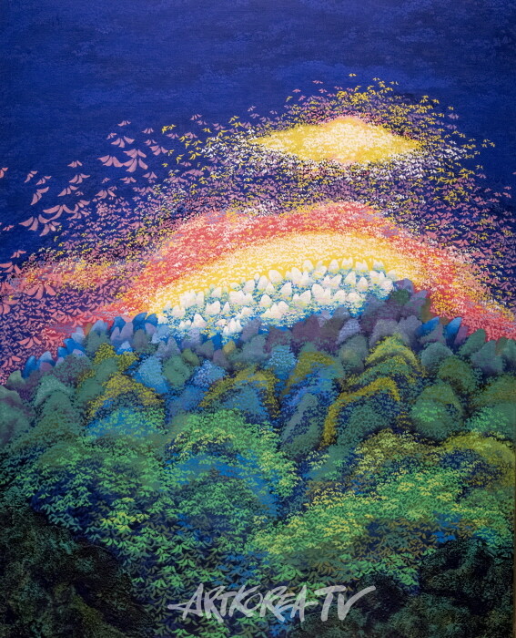 최승애 풀점묘법 '몽유도원도 500년, 그 이후'전