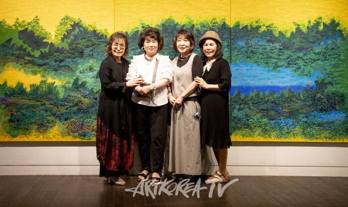 최승애 풀점묘법 '몽유도원도 500년, 그 이후'전