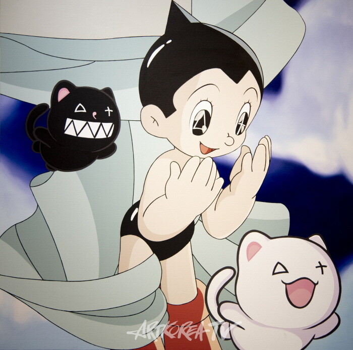 Nancy Lang, 팝아트 고양이 'Bubble Coco'