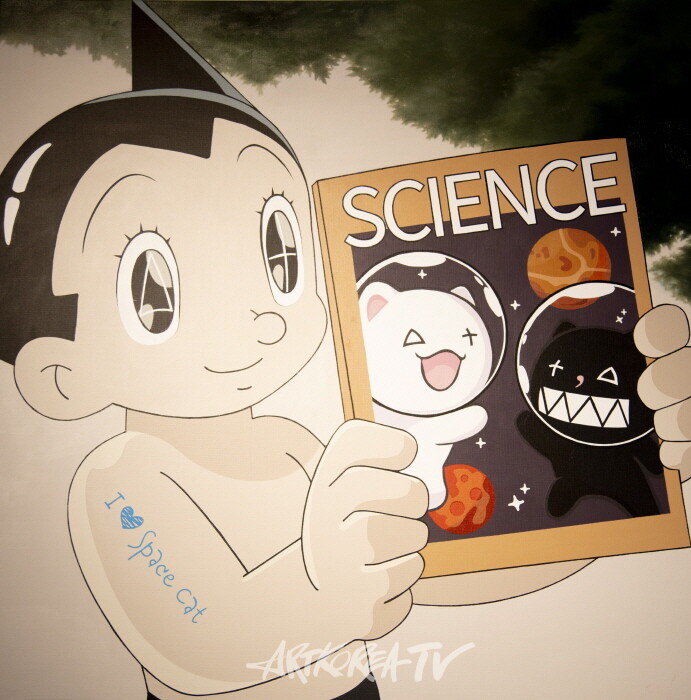 Nancy Lang, 팝아트 고양이 'Bubble Coco'