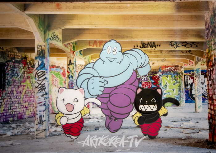 Nancy Lang, 팝아트 고양이 'Bubble Coco'