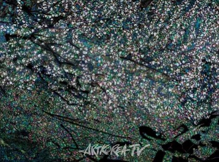 202011, 자개, 나무에 삼베, 옻칠 마감, 120.5×160(cm), 2020