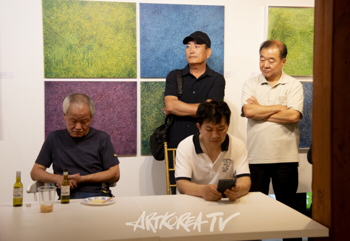 박하윤 초대전 '무한화 INFINITE-ING' 개막행사