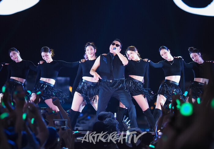 2024 '싸이 흠뻑쇼 인천 2024' 콘서트. 2024.08.17 사진  ⓒ 아트코리아방송 이용선 기자​