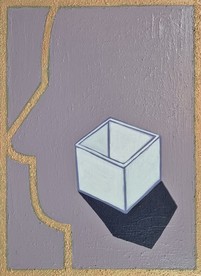 박승순 작가-화가의 시간8, 캔버스. 아크릴물감, 업사이클링, 종이점토