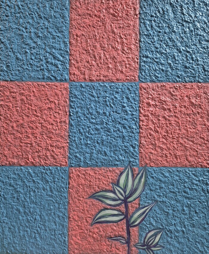 박승순 작가- 캔버스, 아크릴물감, 업사이클링 종이점토 , 2024