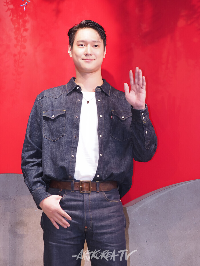 리바이스 성수동 스테이지 35 팝업 스토어 행사 (고경표) 2024.08.22 사진 ⓒ아트코리아방송 이용선 기자​