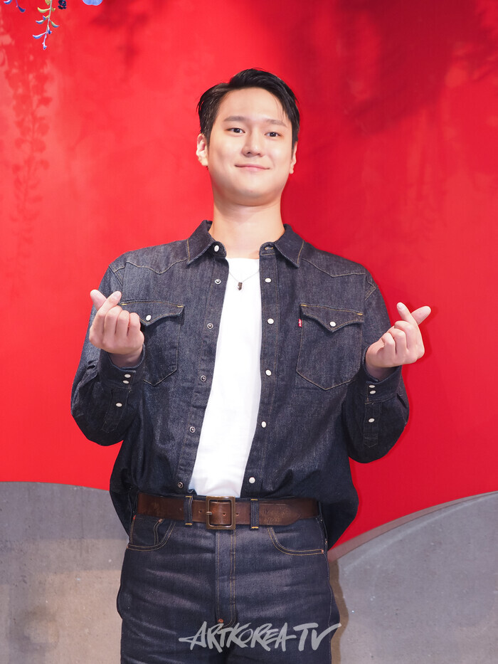 리바이스 성수동 스테이지 35 팝업 스토어 행사 (고경표) 2024.08.22 사진 ⓒ아트코리아방송 이용선 기자​