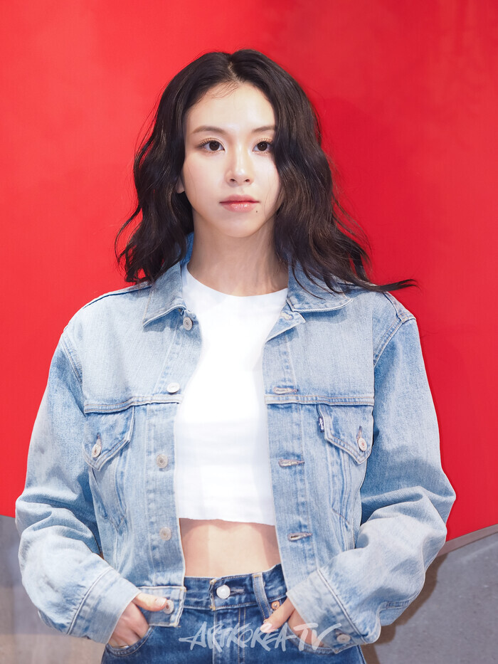 리바이스 성수동 스테이지 35 팝업 스토어 행사 (트와이스 채영) 2024.08.22 사진 ⓒ아트코리아방송 이용선 기자​