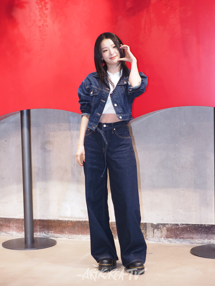 리바이스 성수동 스테이지 35 팝업 스토어 행사 (레드벨벳 슬기) 2024.08.22 사진 ⓒ아트코리아방송 이용선 기자​
