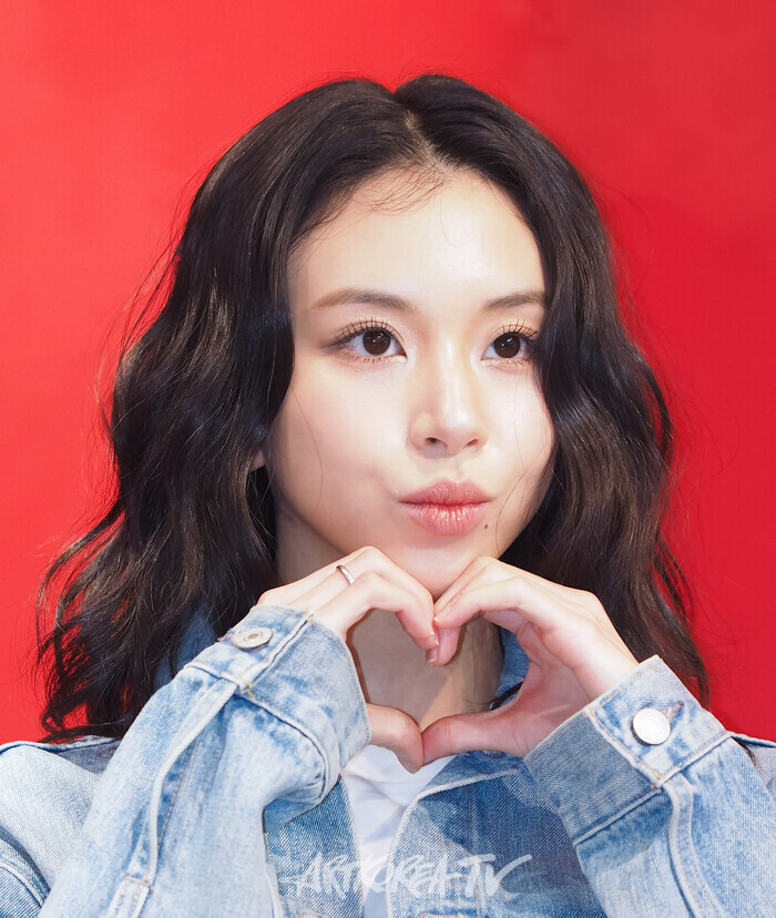 리바이스 성수동 스테이지 35 팝업 스토어 행사 (트와이스 채영) 2024.08.22 사진 ⓒ아트코리아방송 이용선 기자​