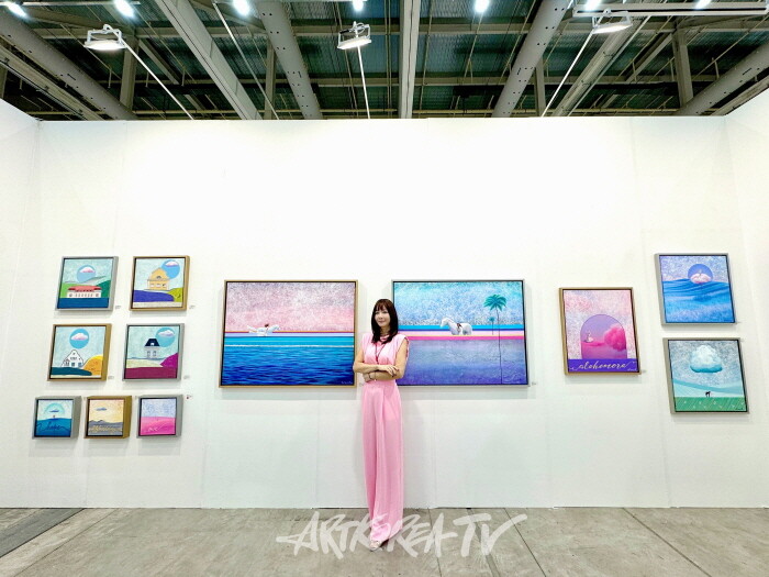 한국의 심장 대전에서 펼쳐지는 예술의 장 'K-아트페어 대전' 리원작가 참여