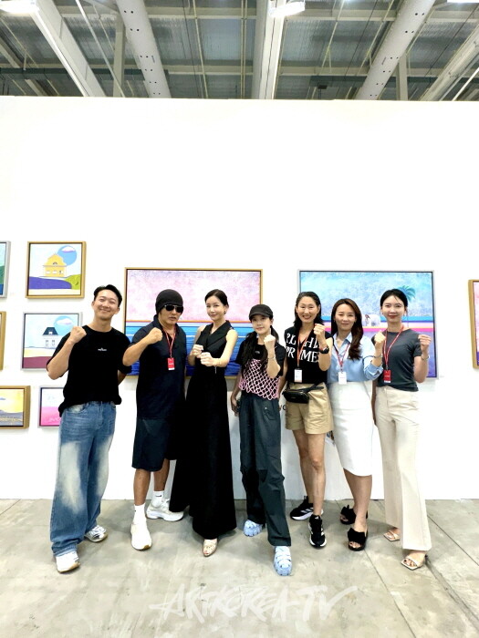 한국의 심장 대전에서 펼쳐지는 예술의 장 'K-아트페어 대전' 리원작가 참여