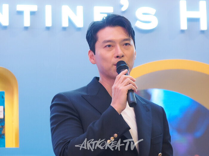 스카치 위스키 발렌타인(Ballentine's) 팝업스토어 '발렌타인 아워 라운지'(Ballentine's Hour Lounge) 행사(배우 현빈) 2024.08.30 사진 ⓒ아트코리아방송 이용선 기자