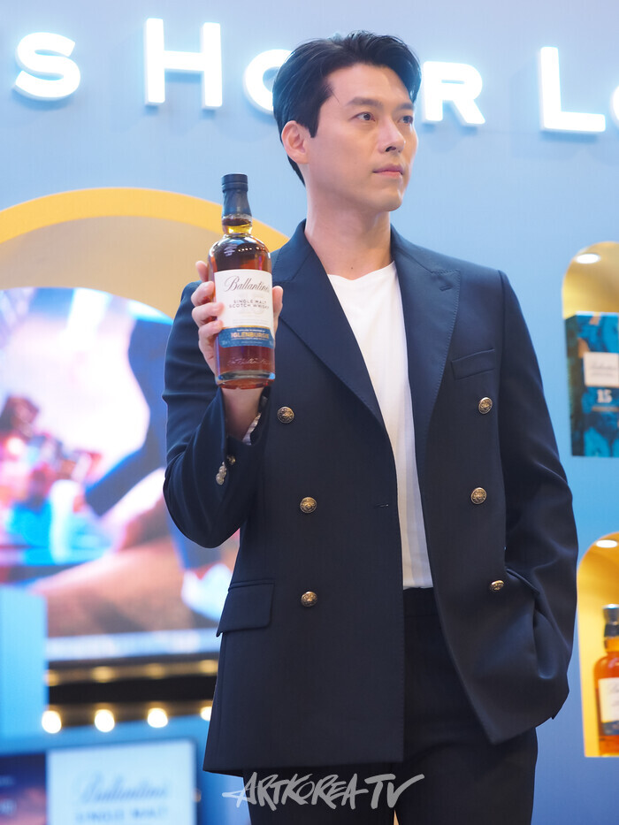 스카치 위스키 발렌타인(Ballentine's) 팝업스토어 '발렌타인 아워 라운지'(Ballentine's Hour Lounge) 행사(배우 현빈) 2024.08.30 사진 ⓒ아트코리아방송 이용선 기자