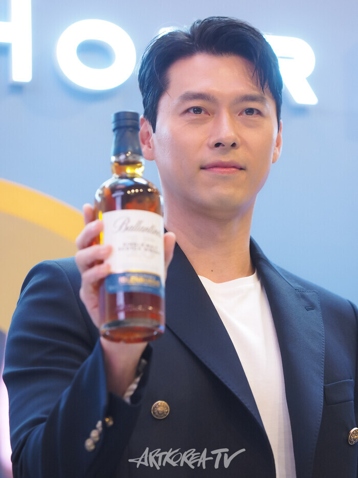 스카치 위스키 발렌타인(Ballentine's) 팝업스토어 '발렌타인 아워 라운지'(Ballentine's Hour Lounge) 행사(배우 현빈) 2024.08.30 사진 ⓒ아트코리아방송 이용선 기자