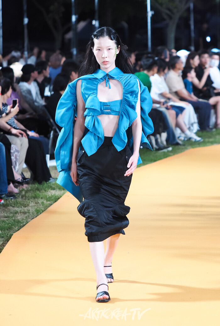 '2024 서울패션로드@뚝섬-보타닉 패션쇼'(김보나, 임재혁 디자이너 브랜드 비스퍽(BESFXXK))  2024.08.30 사진 ⓒ아트코리아방송 이용선 기자