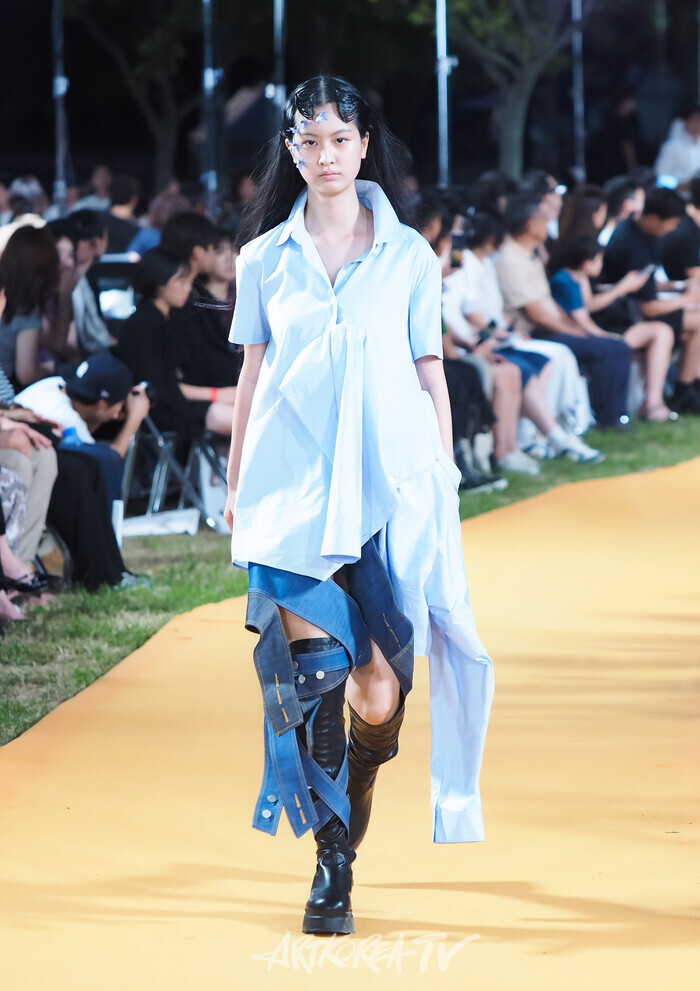 '2024 서울패션로드@뚝섬-보타닉 패션쇼'(김보나, 임재혁 디자이너 브랜드 비스퍽(BESFXXK))  2024.08.30 사진 ⓒ아트코리아방송 이용선 기자