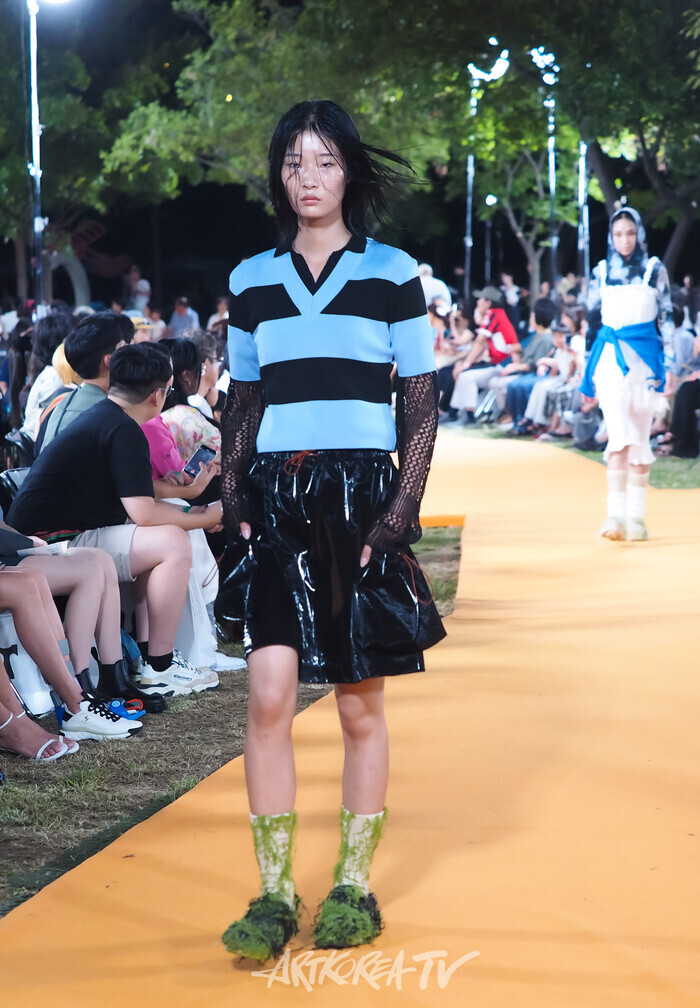 '2024 서울패션로드@뚝섬-보타닉 패션쇼'(양윤아 디자이너 브랜드 비건타이거(VEGANTIGER)) 2024.08.30 사진 ⓒ아트코리아방송 이용선 기자