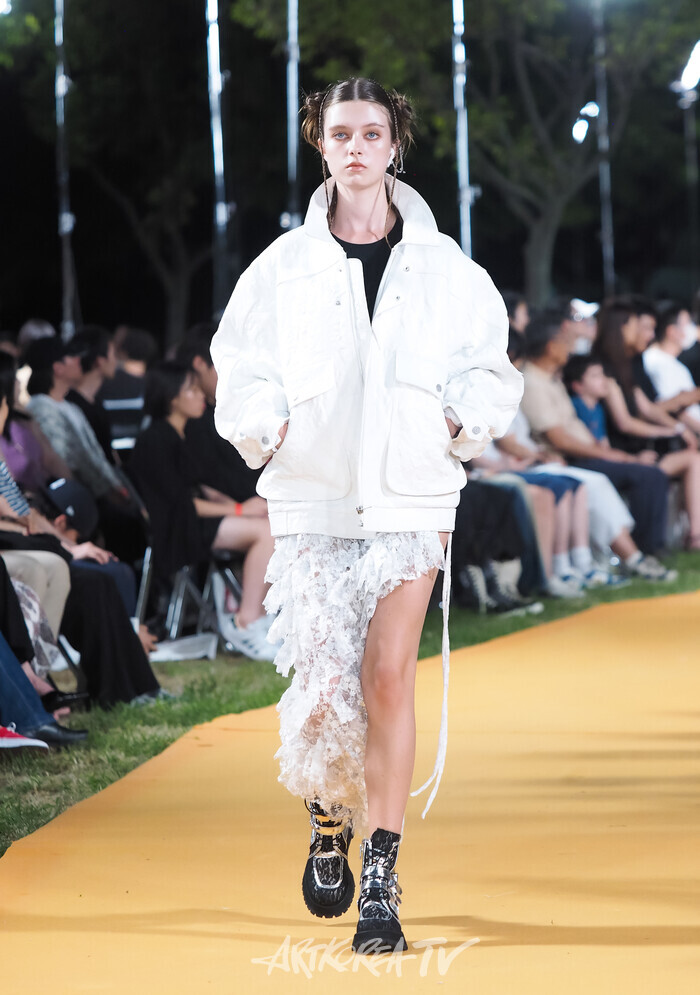 '2024 서울패션로드@뚝섬-보타닉 패션쇼'(최경호, 송현희 디자이너 브랜드 홀리넘버세븐(HOLLYNUMBER7)) 2024.08.30 사진 ⓒ아트코리아방송 이용선 기자