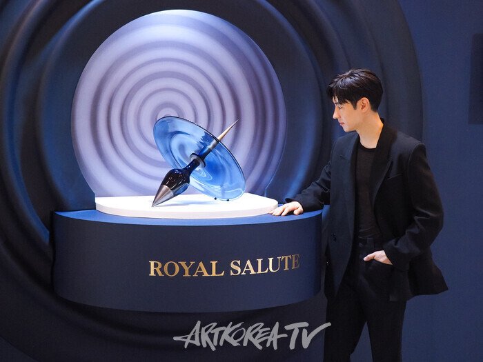 '로얄살루트 타임 챔버 바이 콘래드 쇼크로스' 출시 기념 행사(이제훈). 2024.09.05 사진  ⓒ아트코리아방송 이용선 기자