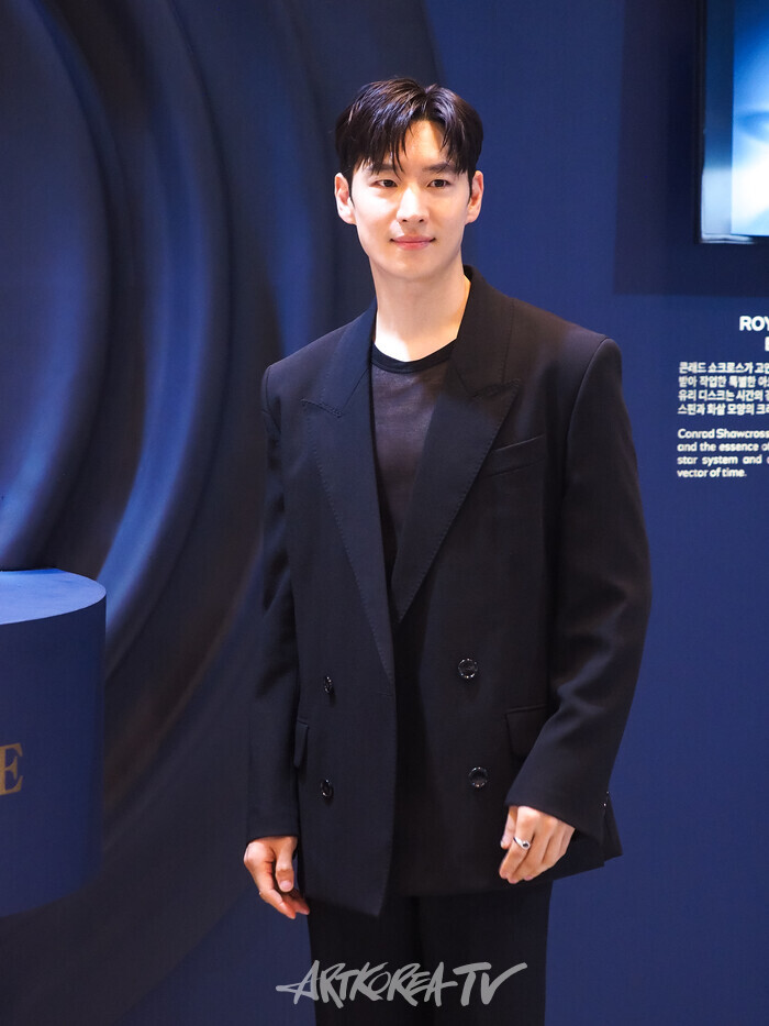 '로얄살루트 타임 챔버 바이 콘래드 쇼크로스' 출시 기념 행사(이제훈). 2024.09.05 사진 ⓒ아트코리아방송 이용선 기자