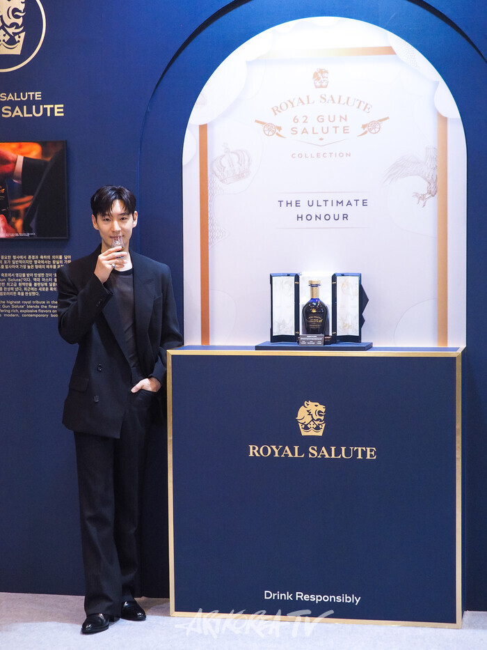 '로얄살루트 타임 챔버 바이 콘래드 쇼크로스' 출시 기념 행사(이제훈). 2024.09.05 사진 ⓒ아트코리아방송 이용선 기자