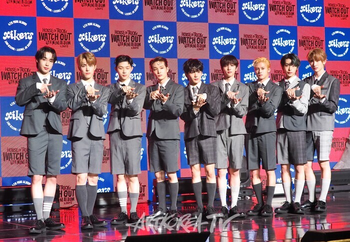 싸이커스(xikers)  미니 4집 '하우스 오브 트리키 : 워치 아웃'(HOUSE OF TRICKY : WATCH OUT) 발매 기념 쇼케이스. 20204.09.05 사진 ⓒ아트코리아방송 이용선 기자