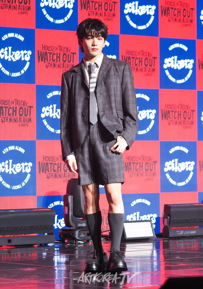 싸이커스(xikers) 미니 4집 '하우스 오브 트리키 : 워치 아웃'(HOUSE OF TRICKY : WATCH OUT) 발매 기념 쇼케이스(민재). 20204.09.05 사진 ⓒ아트코리아방송 이용선 기자