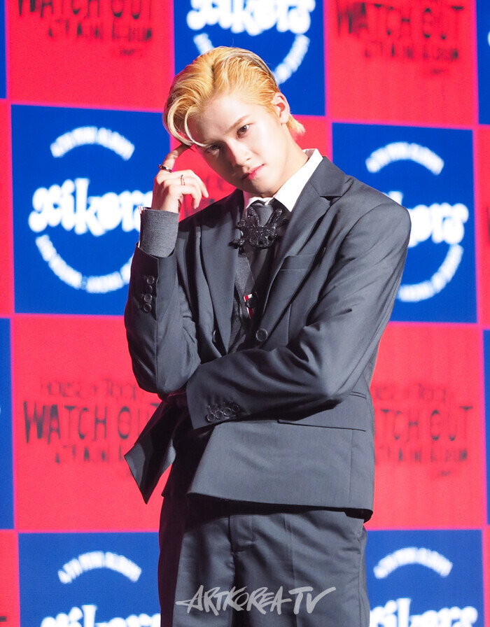 싸이커스(xikers) 미니 4집 '하우스 오브 트리키 : 워치 아웃'(HOUSE OF TRICKY : WATCH OUT) 발매 기념 쇼케이스(준민). 20204.09.05 사진 ⓒ아트코리아방송 이용선 기자