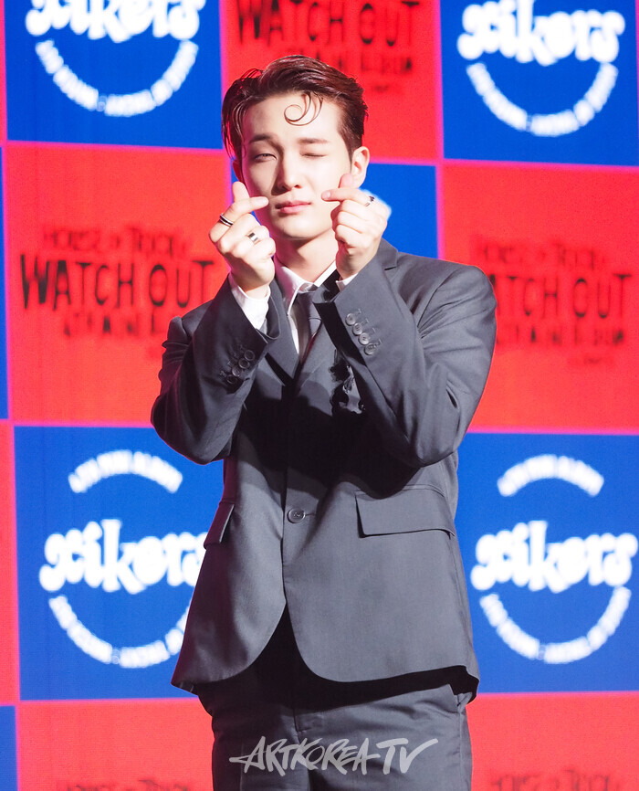 싸이커스(xikers) 미니 4집 '하우스 오브 트리키 : 워치 아웃'(HOUSE OF TRICKY : WATCH OUT) 발매 기념 쇼케이스(수민). 20204.09.05 사진 ⓒ아트코리아방송 이용선 기자