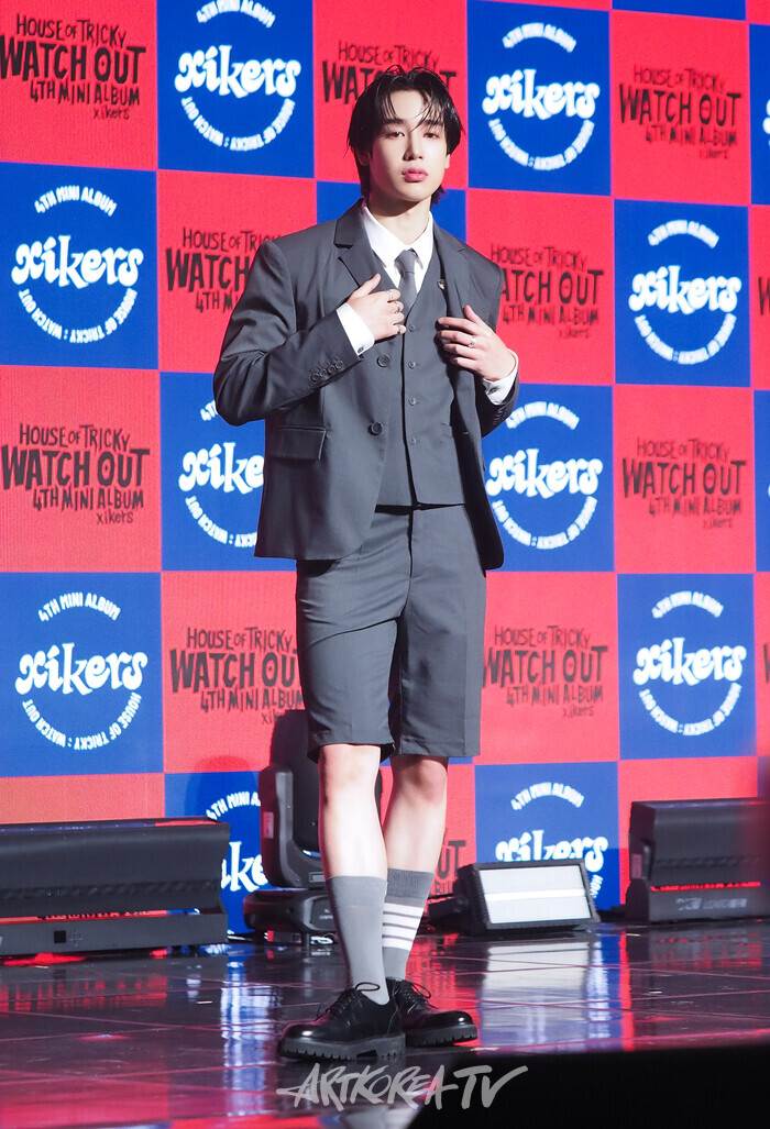 싸이커스(xikers) 미니 4집 '하우스 오브 트리키 : 워치 아웃'(HOUSE OF TRICKY : WATCH OUT) 발매 기념 쇼케이스(헌터). 20204.09.05 사진 ⓒ아트코리아방송 이용선 기자