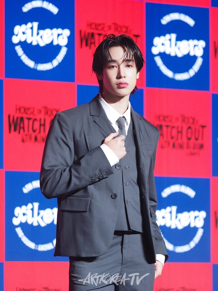 싸이커스(xikers) 미니 4집 '하우스 오브 트리키 : 워치 아웃'(HOUSE OF TRICKY : WATCH OUT) 발매 기념 쇼케이스(헌터). 20204.09.05 사진 ⓒ아트코리아방송 이용선 기자