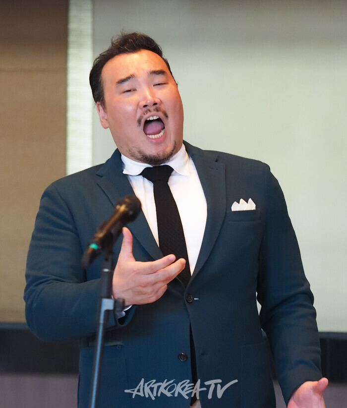 서울시오페라단 오페라 '토스카' 기자간담회(테너 김영우) 2024.08.30 사진 ⓒ아트코리아방송 이용선 기자