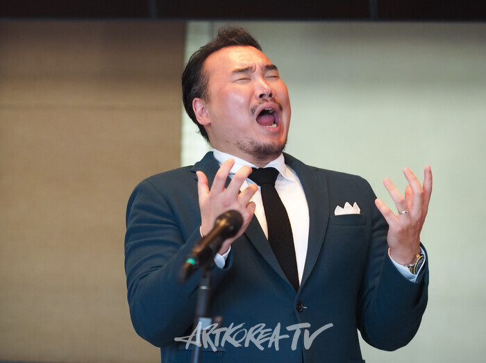 서울시오페라단 오페라 '토스카' 기자간담회(테너 김영우) 2024.08.30 사진 ⓒ아트코리아방송 이용선 기자