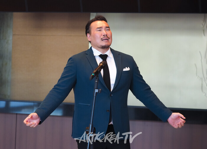 서울시오페라단 오페라 '토스카' 기자간담회(테너 김영우) 2024.08.30 사진 ⓒ아트코리아방송 이용선 기자