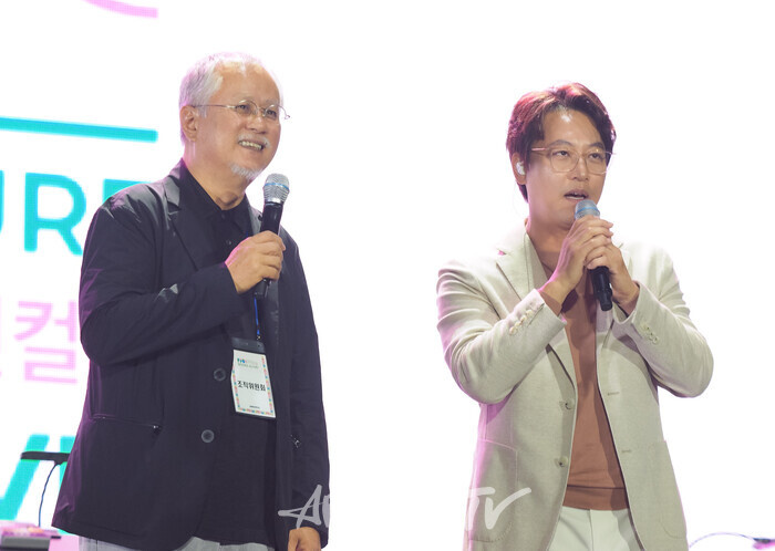 '2024 파주페어_북앤컬처' 개막식(오만석, 송승환 총감독) 2024.09.06 사진 ⓒ아트코리아방송 이용선 기자