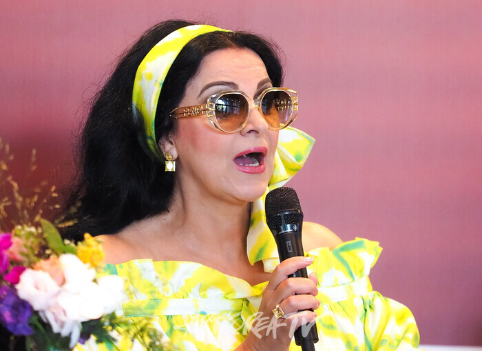 서울시오페라단 오페라 '토스카' 기자간담회(안젤라 게오르규). 2024.08.30 사진 ⓒ아트코리아방송 이용선 기자