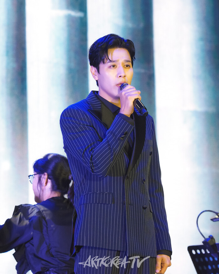 '2024 파주페어_북앤컬처' 개막식(뮤지컬 배우 손준호) 2024.09.06 사진 ⓒ아트코리아방송 이용선 기자