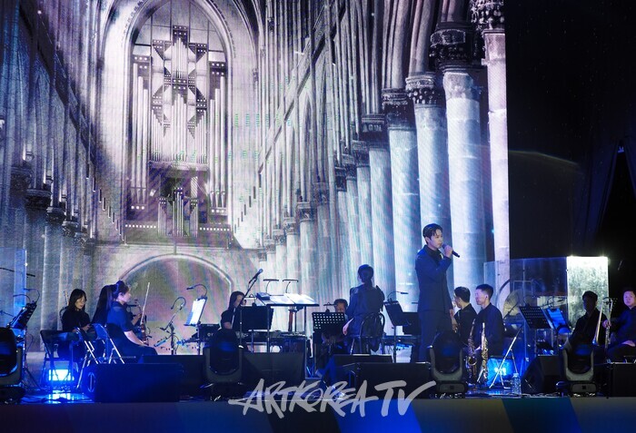 '2024 파주페어_북앤컬처' 개막식(뮤지컬 배우 손준호) 2024.09.06 사진 ⓒ아트코리아방송 이용선 기자