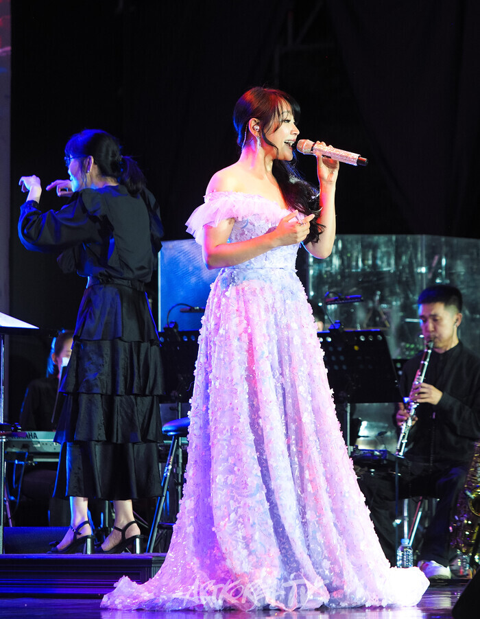 '2024 파주페어_북앤컬처' 개막식(뮤지컬 배우 김소현) 2024.09.06 사진 ⓒ아트코리아방송 이용선 기자