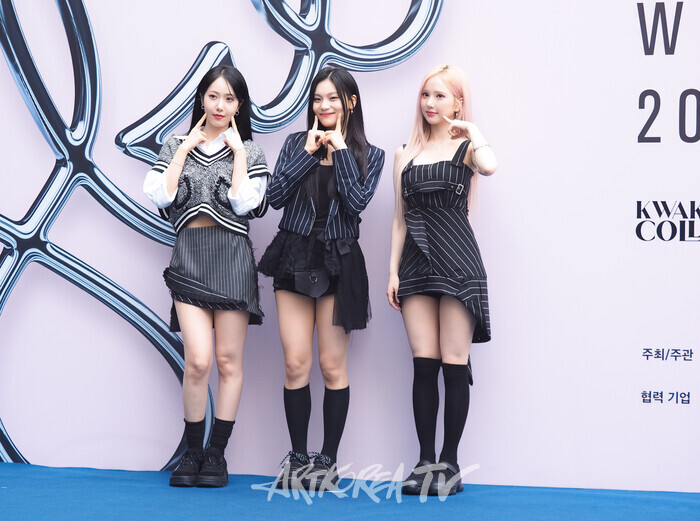 '2025 SS 서울패션위크' 곽현주 디자이너 곽현주 컬렉션 포토월 행사(비비지 은하, 신비, 엄지) 2024.09.07 사진 ⓒ아트코리아방송 이용선 기자