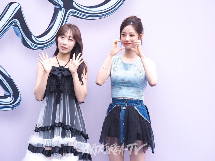 '2025 SS 서울패션위크' 곽현주 디자이너 곽현주 컬렉션 포토월 행사(우주소녀 여름, 수빈) 2024.09.07 사진 ⓒ아트코리아방송 이용선 기자